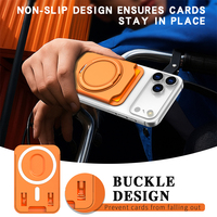 Étui Portefeuille Magnétique Ultra-Mince pour iPhone 17 16 Pro Max avec Support et Emplacement pour Cartes à Forte Adsorption Magnétique