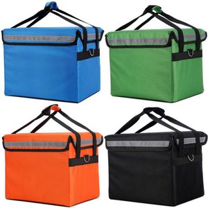 Customized High Quality Reusable Large Capacity Insulated Thermal Motorcycle Bike Food Delivery <b>Cooler</b> Bag <b>Backpack</b> - Product Image 3