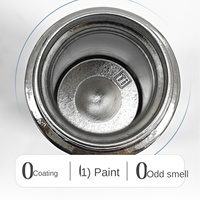 Bouteille d'eau isotherme en titane pur avec infuseur à thé, performance thermique de 6 à 12 heures, tasse haut de gamme pour la santé, pour hommes et femmes