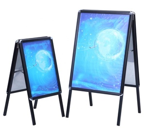 Stand Menu <span class=keywords><strong>A3</strong></span>, Display Poster Lantai, Bingkai Poster 24x36, Penyangga Kertas yang Dapat Disesuaikan - Product Image 3