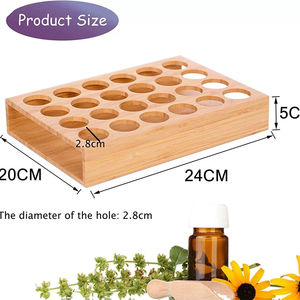 Venta caliente de madera de <span class=keywords><strong>pino</strong></span> lápiz labial organizador caso soporte personalizar cosmético acabado caja madera aceite esencial titular - Product Image 2