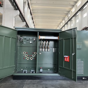 หม้อแปลงไฟฟ้าแบบติดตั้งบนแท่นสามเฟส กำลังไฟ 2000 2500 3150 KVA 13200V ถึง 480V สำหรับพลังงานแสงอาทิตย์ ได้รับการรับรองมาตรฐาน UL จากโรงงานโดยตรง - Product Image 1