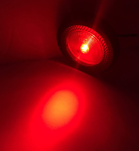 Không thấm nước 2 inch Vòng Hổ Phách LED Trailer Side Marker Lights cho xe tải, RV, thuyền & tiện ích rơ moóc - Product Image 5