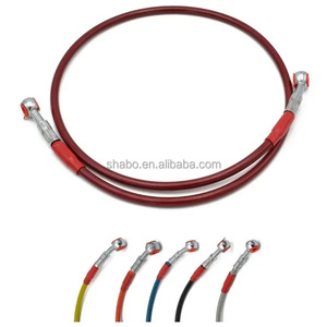 Tuyau de frein tressé en acier AN3 3.2x7.5mm pour moto et VTT, ligne d'embrayage pour <span class=keywords><strong>Yamaha</strong></span> - Product Image 4