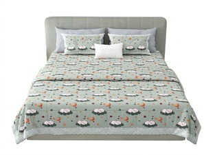 100% Cotton Bedding Set Floral Printed Quilt <b>Bed</b> Sheet Set Pillow Covers Woven All Season Double <b>Bed</b> - Product Image 4