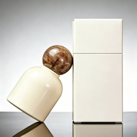 Flacon de parfum personnalisé pour femme, rose, blanc, vert, 50 ml, en verre, avec pompe pulvérisatrice, flacon de parfum en verre, conteneur de parfum avec couvercle