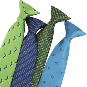 新しいスタイルはネクタイのメンズ高級クリップをデザインしますネクタイのカラークリップをミックスしますオフィスユニフォームの事前に結ばれたネクタイ - Product Image 1