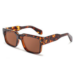 Lunettes de soleil carrées Conchen, monture TR90, protection UV400, verres TAC, pour hommes, protection solaire pour la conduite - Product Image 2