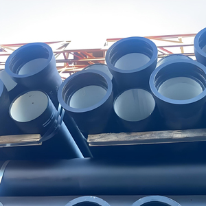 ISO2531 EN545 EN598 C25 C30 C40 Struktur Gusseisen Rund K9 Klasse Schweißflansch Doppelflansch Rohr - Product Image 1