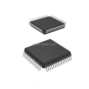ชิ้นส่วนอิเล็กทรอนิกส์แบบฝัง MC68HC908GZ60VFU 64 QFP ของแท้ - Product Image 1