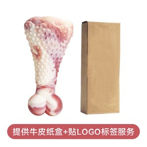 Pet Chew Toy Simulated Chicken Leg <b>Bite</b> Resistant For Medium To Large Dogs Meat Flavored Nylon Teeth Cleaning - Product Image 5