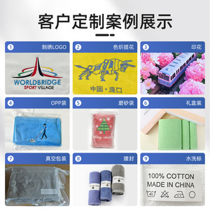 Toalla Deportiva de Microfibra 25x110cm Absorbente para Fitness, Yoga, Running con Logotipo Personalizado - Product Image 2