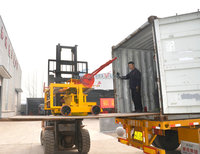 Bloc moteur diesel de sortie QMR4-45 500-600 pièces/heure et machine de fabrication de briques en République démocratique du Congo