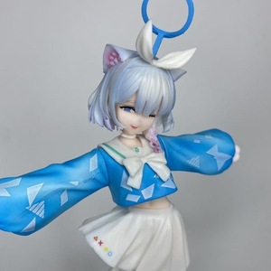 Figurine d'action en PVC Blue Archive Blue Fairy Girls <span class=keywords><strong>Arona</strong></span>, modèle mignon 2D d'anime, décoration de boîtier, ornements - Product Image 4