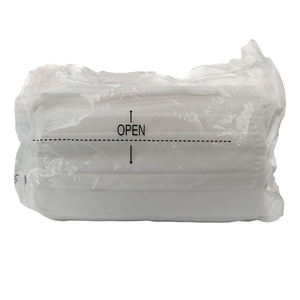 Masker Wajah anak 12.5 cm kustom warna putih biru merah muda earloop medis 3 lapisan pemakaian Harian Masker bedah sekali pakai pelindung - Product Image 3