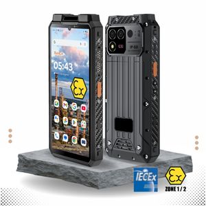 Teléfono Intrínsecamente Seguro <span class=keywords><strong>ATEX</strong></span> Zona 2 División IP68, Teléfono Móvil Resistente Ex, IECEx Android13, <span class=keywords><strong>Smartphone</strong></span> a Prueba de Explosiones - Product Image 6