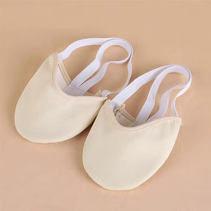 1 paire de chaussures de gymnastique <span class=keywords><strong>rythmique</strong></span> chaussures de ballet pour filles femmes pantoufles de ballet élastiques demi-danse chaussures de ventre modernes - Product Image 3