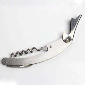 Tire-bouchon professionnel en acier inoxydable pour serveur, ouvre-bouteille pliable avec vis en spirale pour bar, restaurant et usage domestique - Product Image 3