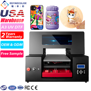 שימוש רחב הזיקוק A3 uuv dtf מדבקה מדפסת טלפון במקרה tumbler עט כדורי גולף מכונת הדפסה עבור עסקים קטנים - Product Image 1