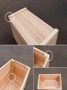 Vườn Nguồn Cung Cấp Gỗ <span class=keywords><strong>Planter</strong></span> Hộp Cho Rau Hoa Nâng Cao Gỗ Lớn Trồng Hộp Cho Bảo Vệ Môi Trường LED - Product Image 3