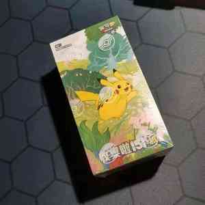 Popular Original Pokémon 151C Trip Versión China 2025 Brilliant Stars TCG Juego de Cartas Coleccionables de Papel Multijugador <span class=keywords><strong>Booster</strong></span> - Product Image 5