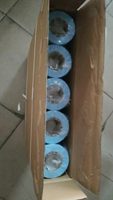 Ensemble de 5 rouleaux de papier traceur bleu mat-épaisseur 80gsm avec noyau de 2 pouces pour les plans de chantier