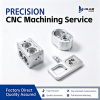 Pièces usinées CNC sur mesure HUALONG OEM, composants de fraisage CNC en alliage d'aluminium pour l'industrie automobile, médicale et robotique