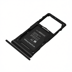 Bandeja para tarjetas SIM y micro SD, Samsung Galaxy Note 10 Lite - Negro - Product Image 1