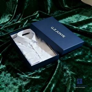 Caja de embalaje de papel grande para blusas y camisas, con estampado de estilo verde, protectora, para embalaje de colliers, etiquetas y embalaje de vidrio. - Product Image 3