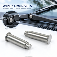 TianFang Custom Step Rivets in Stainless Steel, Solid or Semi-Tubular Precision Fasteners, Made to Sample or Drawing, OEM/ODM