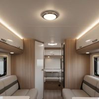Lumière de plafond intérieure LED 12V pour camping-car, caravane, camion, bus, 2,5W, garantie de 3 ans