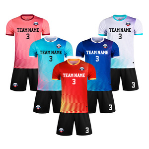 男性用クラブトレーニングサッカーユニフォームカスタム昇華サッカージャージーデザインクイックドライ通気性サッカージャージー - Product Image 1