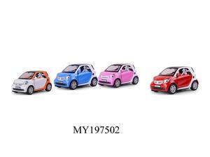 Vendita calda <span class=keywords><strong>1</strong></span> <span class=keywords><strong>24</strong></span> die cast model cars collection Smart model pull back car toys for kids - Product Image 6