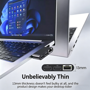 <span class=keywords><strong>Hub</strong></span> <span class=keywords><strong>USB</strong></span> 3-en-1 en plastique en stock pour routeurs Wi-Fi, clavier <span class=keywords><strong>MIDI</strong></span>, connecteur Internet portable pour station d'accueil d'ordinateur portable - Product Image 4