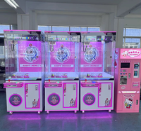 Machine à griffes d'arcade commerciale de grande envergure, vente en gros d'usine, avec cabinet métallique, personnalisable pour paiement par pièces, code QR et carte