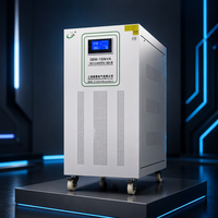 Régulateur de tension automatique triphasé à enroulement en cuivre 150 kVA avec écran LCD certifié CE pour machine de découpe laser