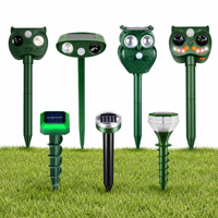 Répulsif à ultrasons solaire pour taupes, serpents, campagnols, gaufres et marmottes – Lutte antiparasitaire de jardin
