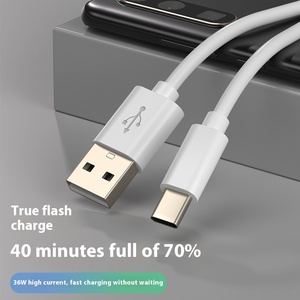 <span class=keywords><strong>Cable</strong></span> de carga Rohs 1A de cobre puro de 9mm <span class=keywords><strong>tipo</strong></span> <span class=keywords><strong>C</strong></span>, <span class=keywords><strong>Cable</strong></span> de carga USB a <span class=keywords><strong>tipo</strong></span> <span class=keywords><strong>C</strong></span>, <span class=keywords><strong>Cable</strong></span> de datos para <span class=keywords><strong>Huawei</strong></span> Android - Product Image 3