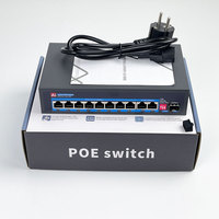 Switch PoE 8 Port Pintar dengan Uplink Fiber SFP dan AI Watchdog untuk Kamera IP dan Jaringan ISP