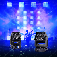25PCs * 12W Dmx512 Led matriz cabeza móvil Rgb barra estroboscópica haz de luz
