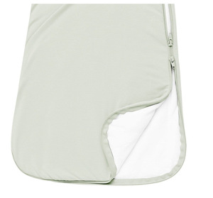 Sacs de couchage solides en bambou personnalisés pour bébés 0.5 et 1.0 <span class=keywords><strong>Tog</strong></span> sac de couchage tricoté pour enfants grande taille avec fermeture à glissière - Product Image 5