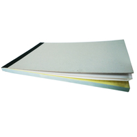 Carnet de reçus d'argent 3x8 pouces au format A5 personnalisé, 50 feuilles dupliquées, ensemble de factures de vente sur papier et carton de haute qualité