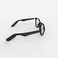 2024 nouveaux casques de conception lunettes audio intelligentes avec contrôle Bluetooth lunettes à lentille en acétate à son clair