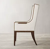 Sassanid nouveauté US contemporain Ames tissu salle à manger fauteuil ensemble approvisionnement d'usine salle à manger salle à manger chaise