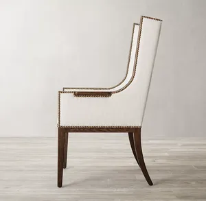 Sassanid nouveauté US contemporain Ames tissu salle à manger fauteuil ensemble approvisionnement d'usine salle à manger salle à manger chaise - Product Image 3