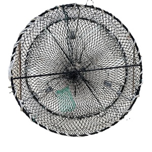 <span class=keywords><strong>ตา</strong></span>ข่ายดักปลาโพลีเอทิลีนสำหรับปลา กุ้ง และหอยสังข์ในกรงดักปูแบบพับได้ - Product Image 1