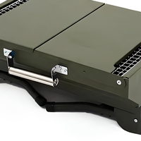 Barbecue portable pliable en acier inoxydable pour camping, four à charbon de bois, outil de cuisson, réchaud de pique-nique fabriqué en Chine