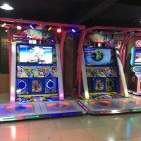 Plancher de danse d'arcade CGW, jeux d'arcade pour enfants, jeux d'arcade à pièces, jeux d'arcade interactifs, plancher de danse LED pour jeux d'enfants, jeux pour adultes, danse