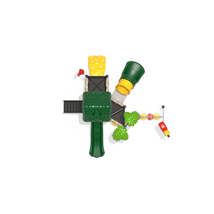 Attrezzatura <span class=keywords><strong>da</strong></span> gioco commerciale per esterni a tema Casa sull'albero Orest, scivolo per bambini, struttura <span class=keywords><strong>da</strong></span> gioco per asili e parchi - Product Image 3