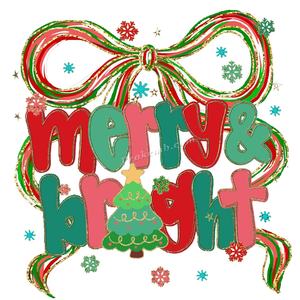 สติ๊กเกอร์รีดร้อนลายคริสต์มาสแบบกำหนดเองพร้อมใช้งาน สีชมพู ลายซานต้า สุขสันต์วันคริสต์มาส ลายฮอลลี่ จอลลี่  ไวนิลพลาสติซอลกันน้ำ - Product Image 2